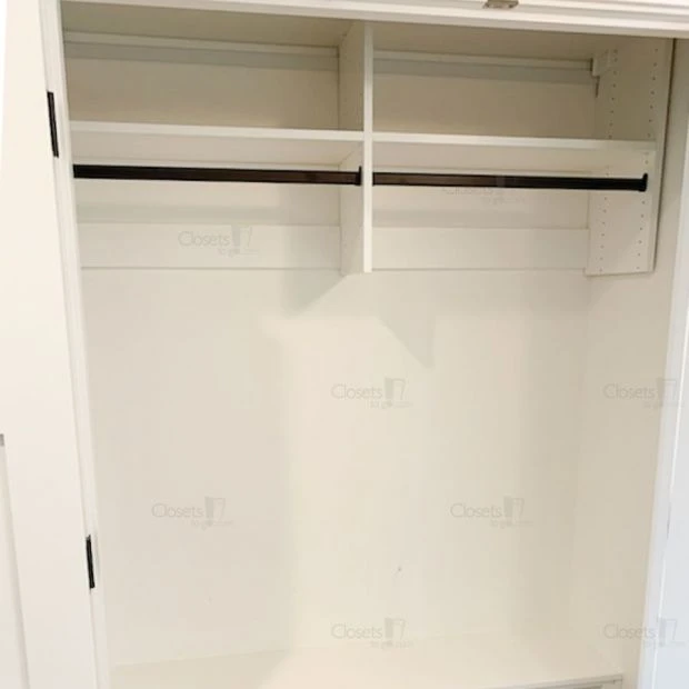 An image of a Hanging Entry Way Closet - Oxford White slide 2