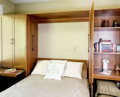 An image of a Wall Bed - Murphy Bed - Walnut Amati slide 6