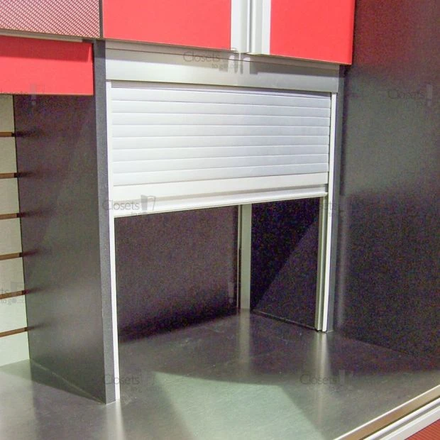 An image of a Garage Organizer System - Carbon Weave Red slide 5