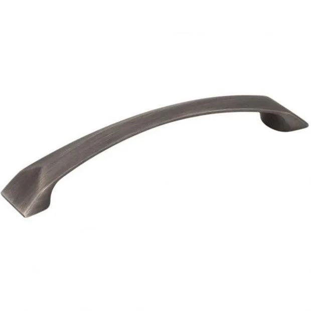 An image of a Hardware Resources Cairo Handle, Brushed Pewter