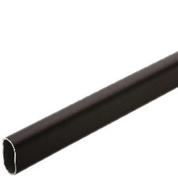An image of a Wardrobe Tube Round Oil Rubbed Bronze slide 2