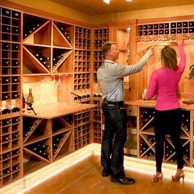 An image of a Showroom Wine Cellar - Backwoods Sycamore