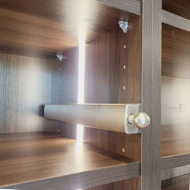 An image of a Luxury Built In Closet Room - Mochatini slide 8