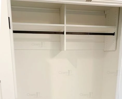 An image of a Hanging Entry Way Closet - Oxford White slide 3