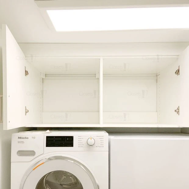 An image of a Laundry Room Built In Oxford White slide 7