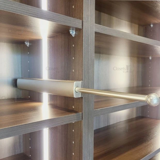 An image of a Luxury Built In Closet Room - Mochatini slide 9