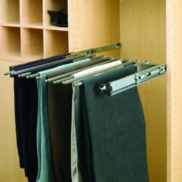 Amazon.com: MORALVE Pants Hangers Space Saving - European Beechwood Hangers  for Clothes Hanger Organizer - Jean Hangers Pants Rack Scarf Hanger -  Closet Space Saving Magic Pants Hangers Pant Organizer 1 Pack :