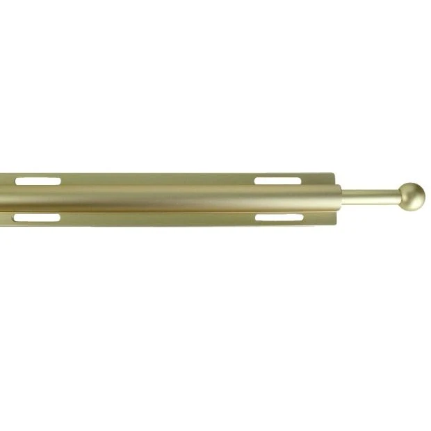 An image of a Capella Valet Rod - Dull Brass Finish slide 1