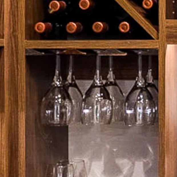 An image of a Entertainment Wine Cellar - Walnut slide 4