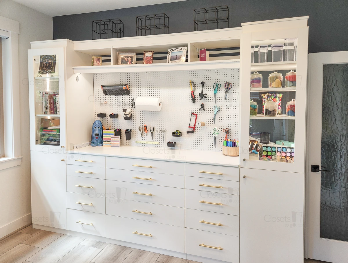 An image of a Dream Craft and Hobby Room - Oxford White