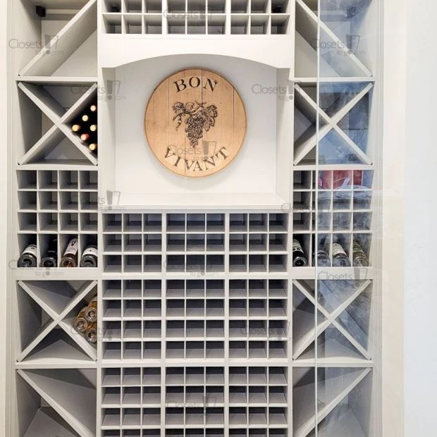 An image of a Wine Nook - Custom Gray