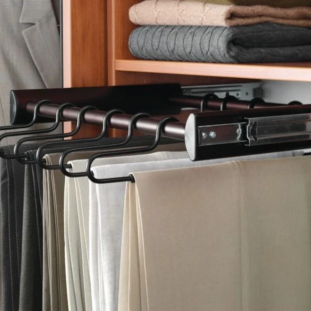 An image of a Hafele Pants Rack Pull-Out