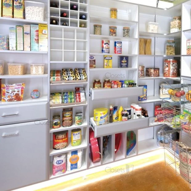 An image of a Walk In Pantry with LED - Silver Frost slide 5